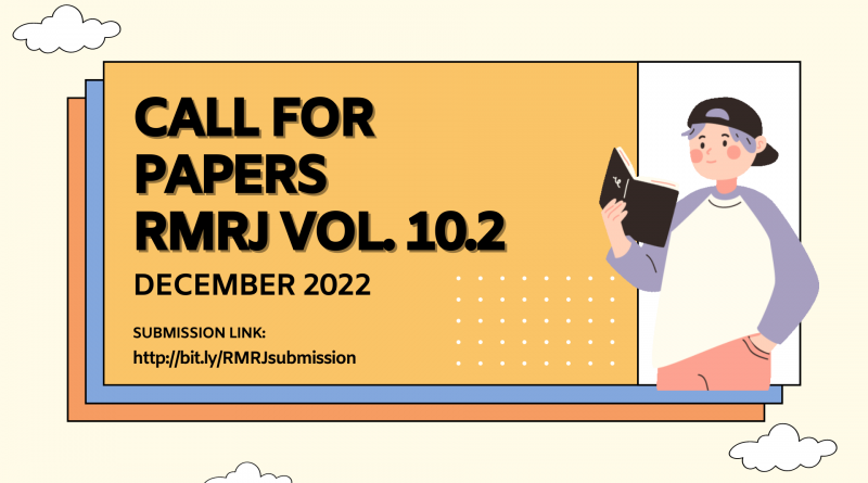 Call for Papers RMRJ Vol. 10.2
