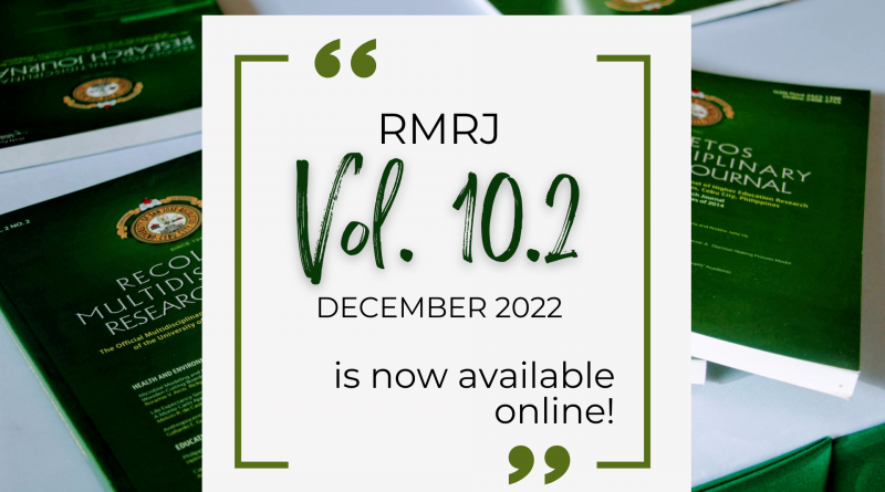 RMRJ Vol. 10 no. 2